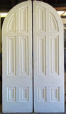 6-Panel Arched Pocket Door Pair (XD-33)