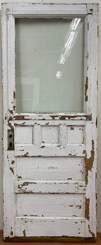 1-Light/ 5-Panel Back Door w/ Detailing (BD-87)