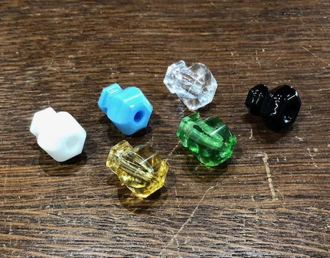 Small Reproduction Glass Cabinet Knobs