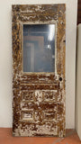 1-Light/ 4-Panel Entry Door w/ Carved Detailing (ED-134)