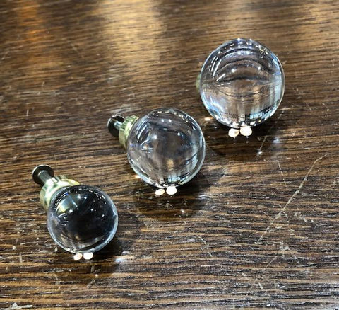 Reproduction Round Glass Knobs