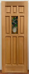 1-Light/ 8-Panel Stained Glass Entry Door (ED-C.1)