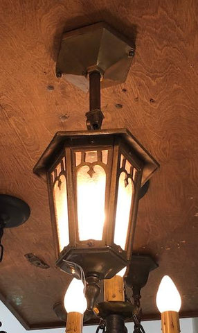 Gothic Brass Porch Lantern [PRJUL19-29]
