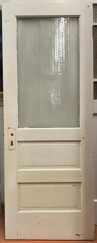1-Light/ 2-Panel Back Door w/ Textured Glass (BD-104)