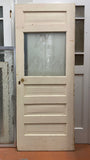 1-Light/ 4-Panel "Pantry" Door w/ Etched Glass (BD-106)
