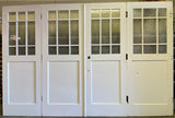 Bi-Fold Oak Door Set w/ Florentine Glass (XD-38)