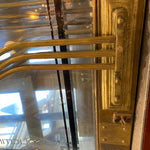 Art Deco Brass-Clad Entry Door Pair,  (XD-42)