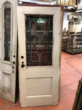Leaded & Stained Glass Entry Door [PRNOV19-35]