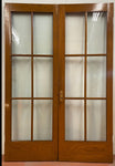 6-Light Oak French Door Pairs (FDP-93)