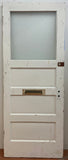 1-Light/ 3-Panel Redwood Back Door (BD-120)