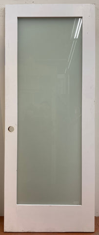 1-Light Frosted-Glass French Door Single (FDS-121)