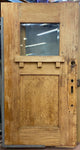 1-Light/ 1-Panel Oak Entry Door (ED-165)