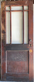6-Light/ 1-Panel Entry Door w/ Beveled Glass (ED-172)