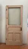 1-Light/ 3-Panel Back Door w/ Starburst Glass (BD-177)