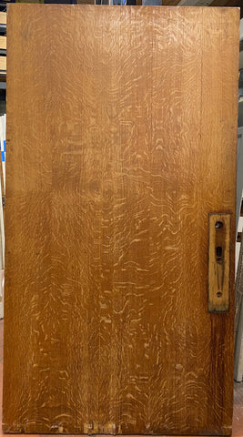 Quartersawn-Oak Slab Door (ED-199)