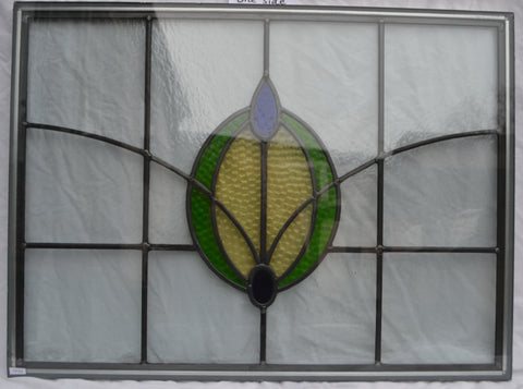 Double-Pane Pebbled Stained Glass Window (SG-R917)