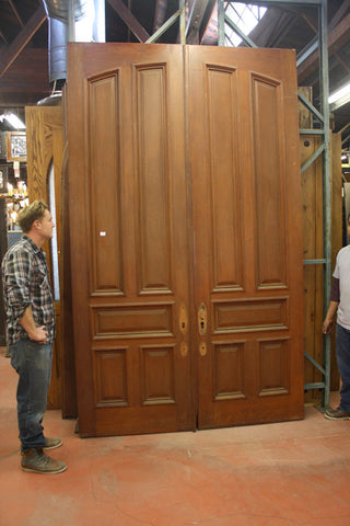 5 Panel Mahogany Door Set [JP15-174]